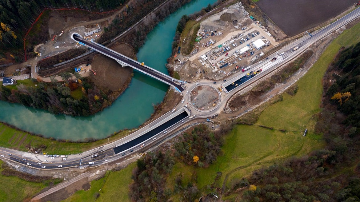 Val Badia - Nuovo accesso alla Val Badia e galleria Floronzo