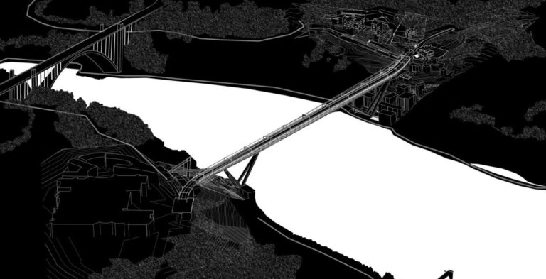 New seventh bridge over Rio Douro