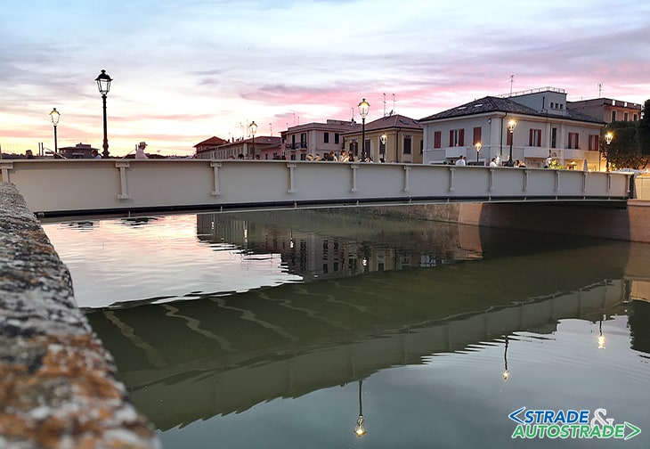 Il ponte II Giugno a Senigallia